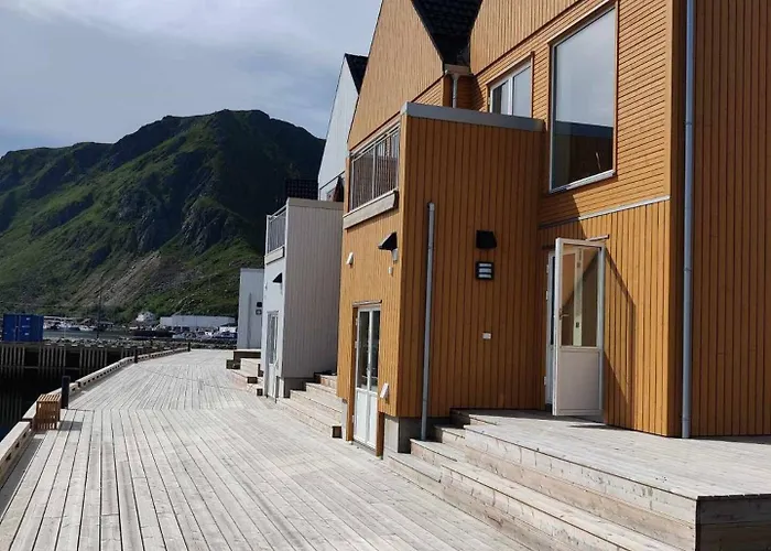 Tatil Evi Ny Rorbu Pa Kaikanten Ballstad